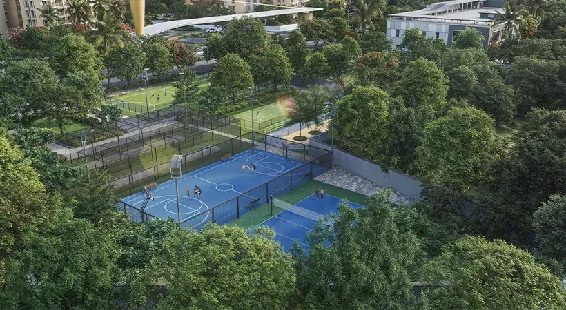 Prestige Southern Star landscaped surroundings