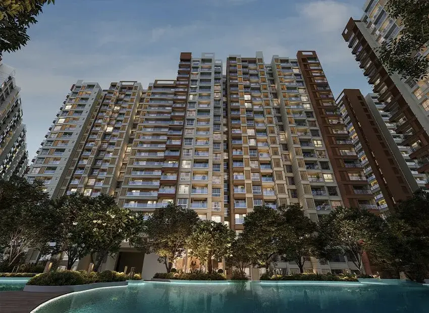 Prestige Evergreen outdoor area